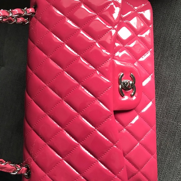 ❌SOLD ❌ Chanel Jumbo Patent Leather double flap - Picture 8 of 8